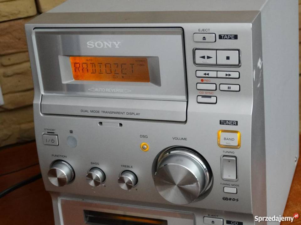 Wieża Sony CMTCP100 mocna i sprawna WYSYŁKA