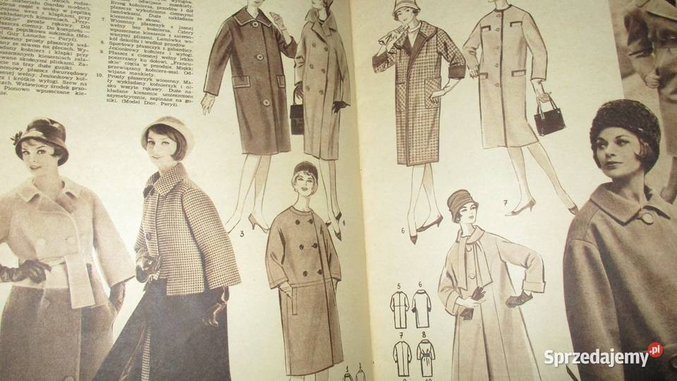 Świat Mody magazyn modowy czasopismo moda PRL Łódź
