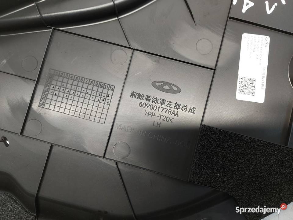 Cherry Jaecoo 7 PHEV 2025r Osłona błotnika przód