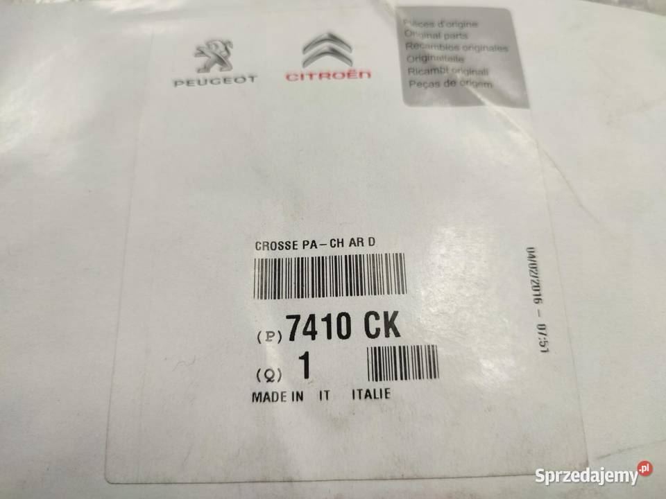 NAROŻNIK ZDERZAKA PRAWY TYŁ CITROEN JUMPER II