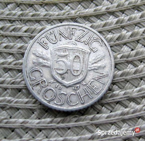 Austria 50 Groszy 1947r Kalisz sprzedam