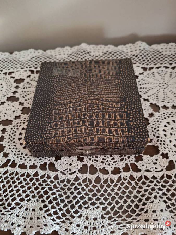 Stare posrebrzane sztućce deserowe mazowieckie