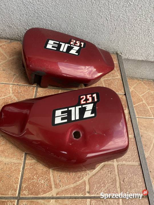 MZ etz 251 zbiornik boczki błotnik przedni Lututów