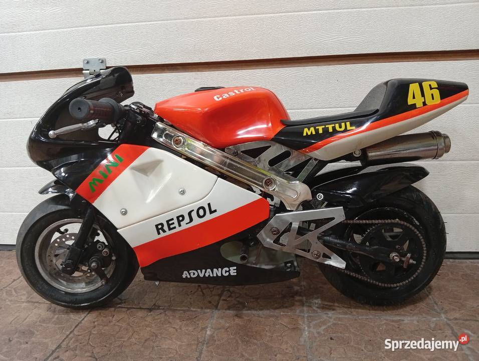 Mini pocket Ścigacz 50cc super stan Piskorów