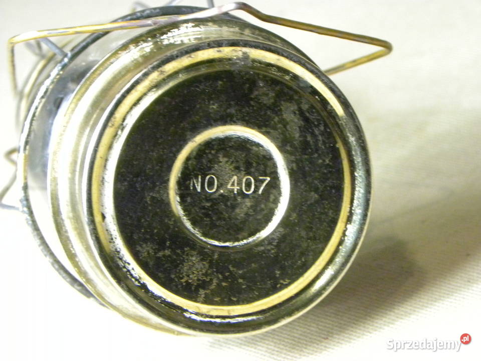 Kolekcjonerska niemiecka lampka łyżwiarza Orion Legnica