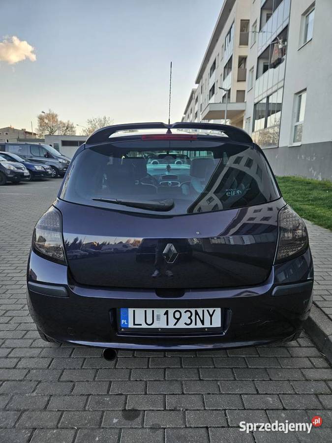 Renault Clio III 16 2007 klimatyzacja opony manualna Lublin sprzedam
