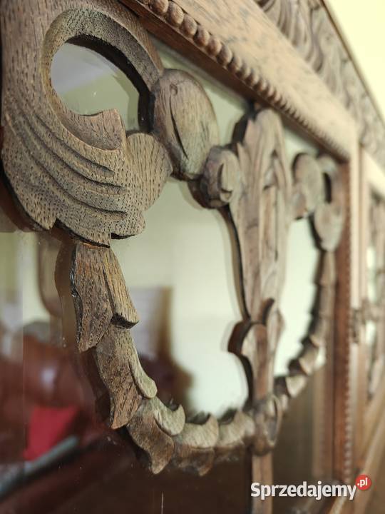 Przedwojenny stylowy kredens Kredensy i witryny Łódź