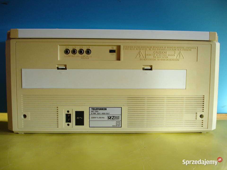 Radiomagnetofon TELEFUNKEN RC760 lubuskie Zielona Góra