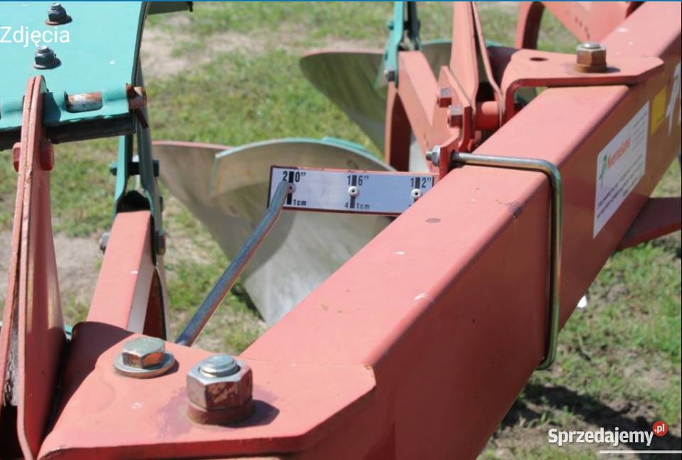 Pług zagonowy 4 skibowy Kverneland AB 100 Hańsk Drugi