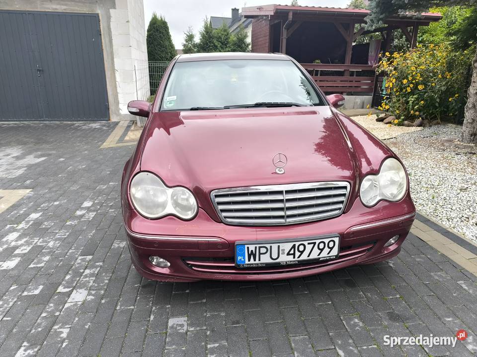 MercedesBenz C Klasa C200 Elegance 163 LPG Samochody osobowe Błędostowo sprzedam