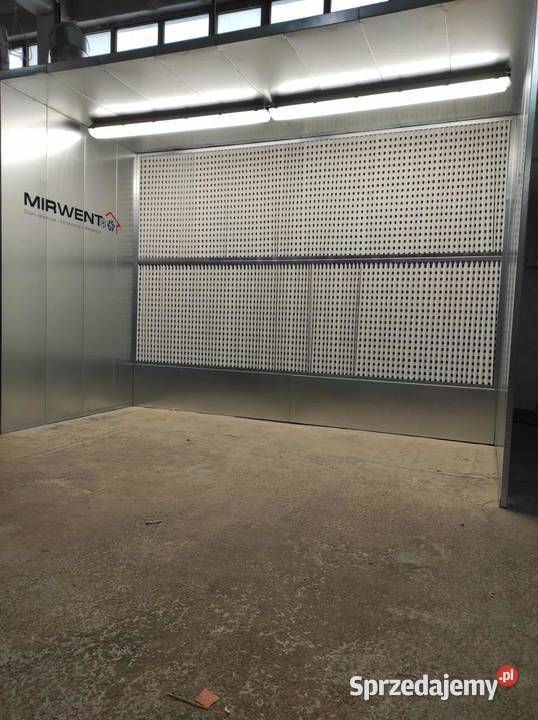 Kabina lakiernicza Ściana lakiernicza MIRWENT Produkcja Solec Kujawski