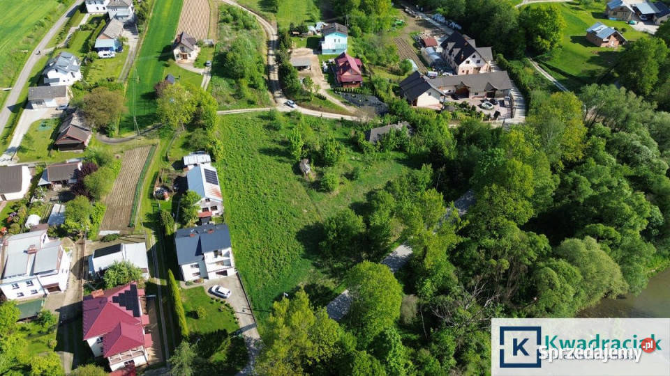Działka do sprzedania 1468m2 Biecz utwardzona małopolskie