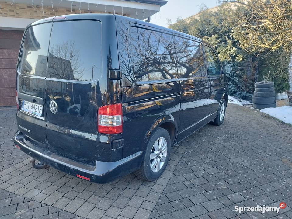 Sprzedam VW T5 2litry 140 blaszak z fabryczną wielkopolskie Lubasz