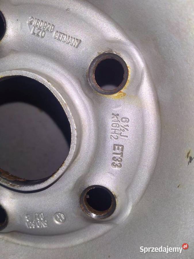 felgi 16 VW OE z oponami zimowymi Falken Warszawa