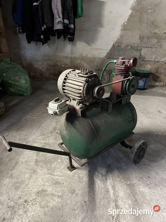 Sprężarka kompresor duzy silnik Mierziączka sprzedam