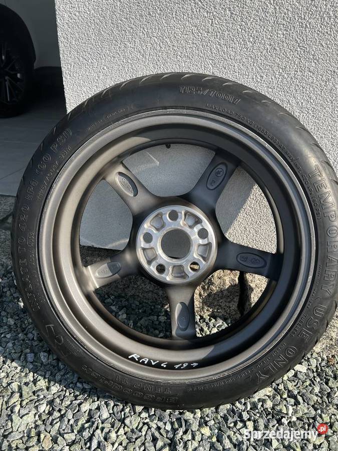 Sprzedam koło dojazdowe 5x1143 17 do TOYOTY Świątniki Górne sprzedam