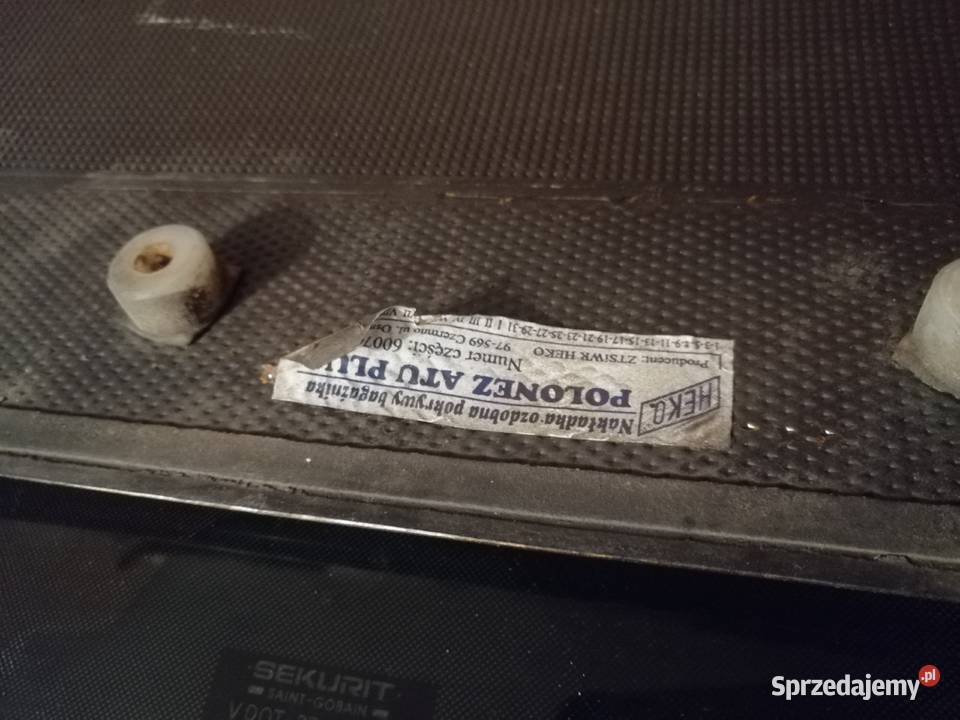 Polonez atu plus blenda tylna 14 daewoo odblask Suskowola