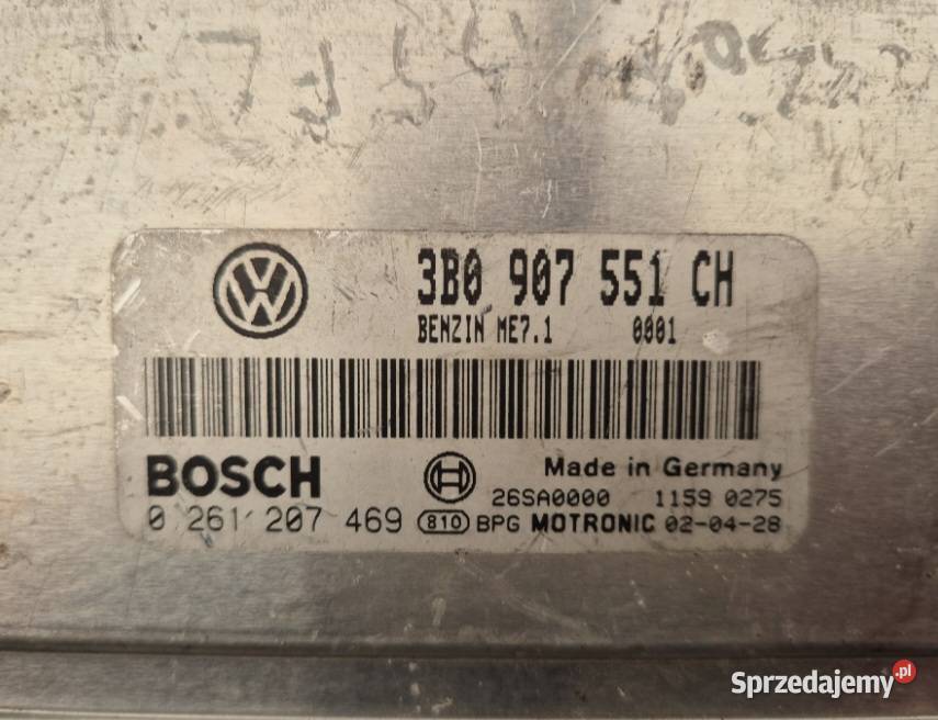 STEROWNIK SILNIKA VW PASSAT B5 FL 28 V6 AMX osobowe Motoryzacja sprzedam