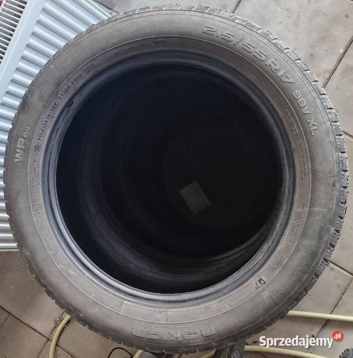 Opony zimowe NOKIAN WR 21555R17 małopolskie Kraków sprzedam