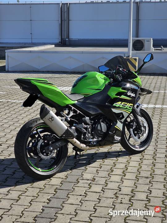 Kawasaki Ninja 400 carbon akrapovic perfekcyjny 399cm3 łódzkie Bełchatów