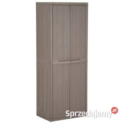 vidaXL Szafka ogrodowa brązowa 65x45x172 PP Szafki Warszawa