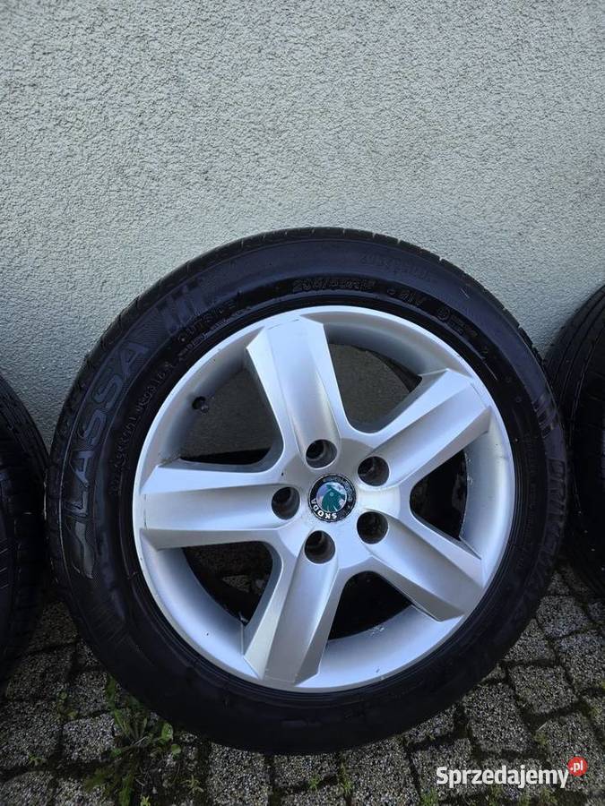 4 Felgi aluminiowe 7Jx16 H2 ET37 5x112 Ronal Samochodowe Kęty sprzedam