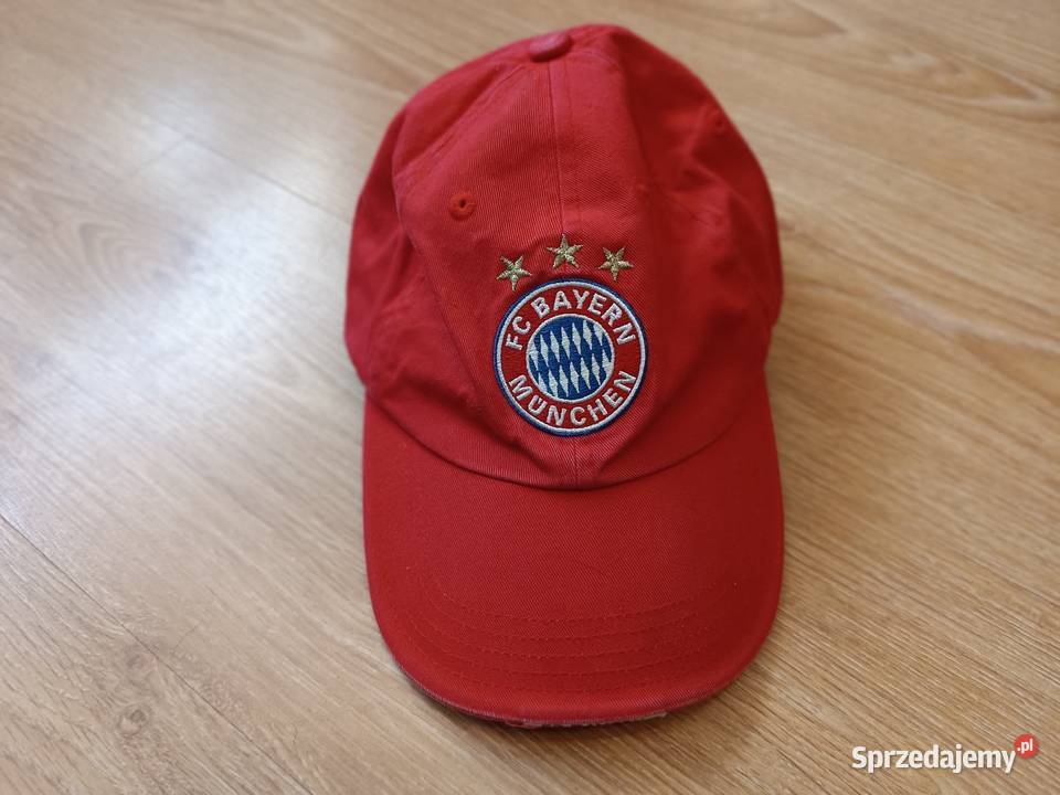 Czapka bejsbolówka BAYERN Mnchen kolor czerwony śląskie Szczyrk