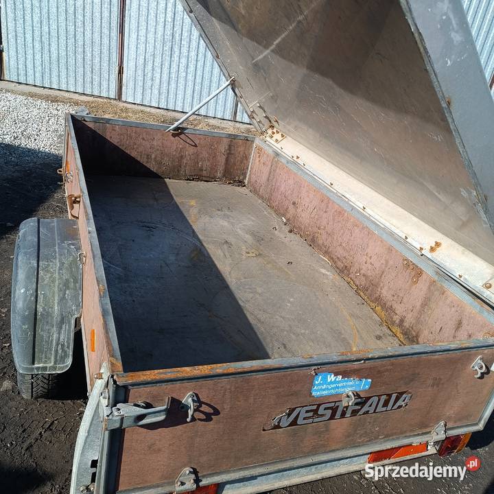 Przyczepka samochodowa lekka z zabudową towarowe Bydgoszcz sprzedam