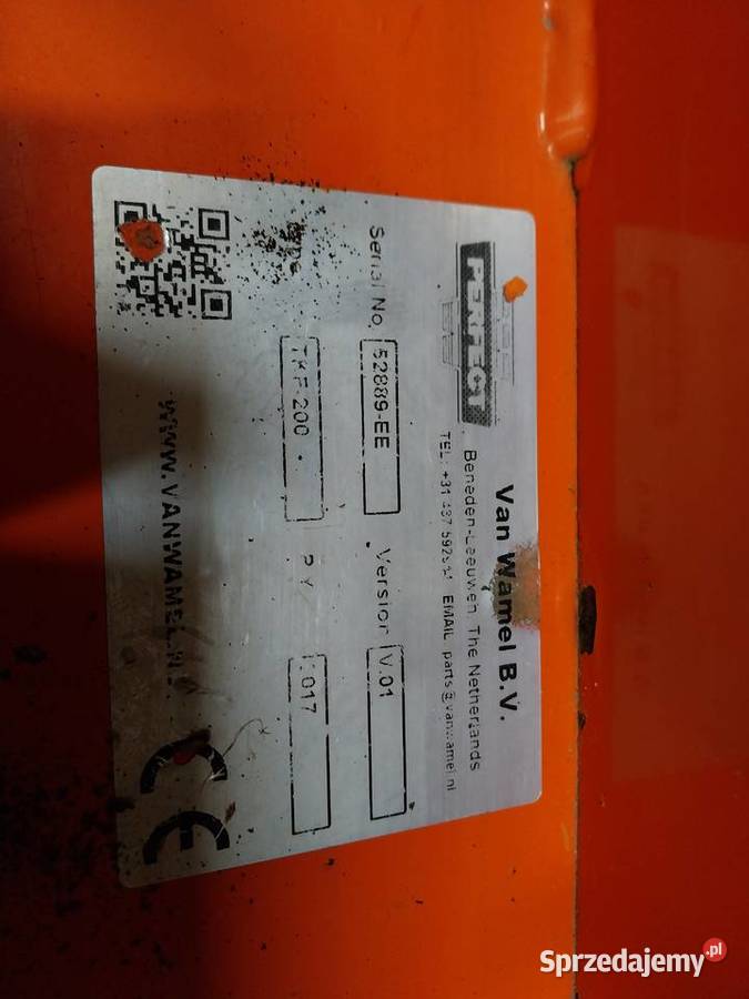 Kosiarka na przedni TUZ Perfect TKF 200 lubelskie Majdan Moniacki