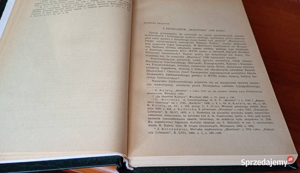 Miscellanea z doby Oświecenia 3 Archiwum twarda Gdańsk