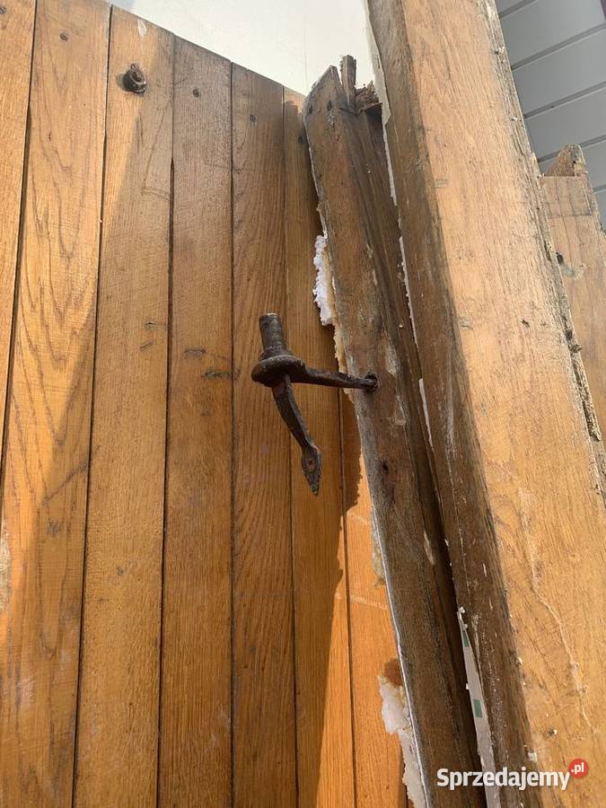 Sprzedam bramę drewnianą solidną