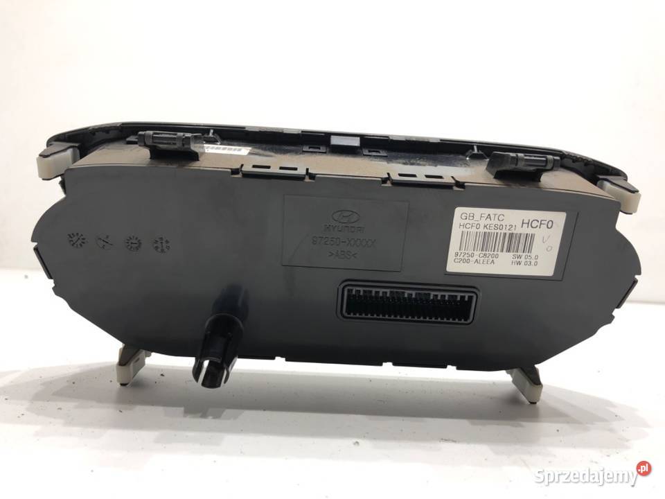 PANEL STEROWANIA NAWIEWU HYUNDAI i20 II osobowe