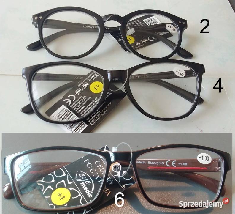 Okulary do czytania 1 dioptrii EyeMedic Wyrób Rewal