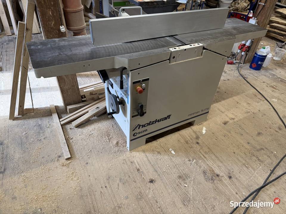 Wyrówniarko grubościówka scm minimax fs41e Lubcza sprzedam