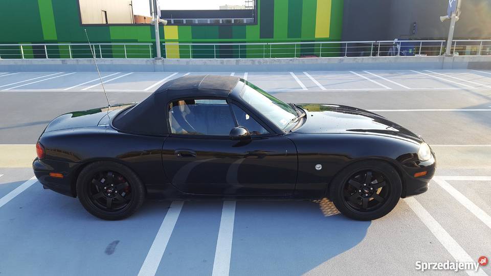 Mazda MX5 MAZDA MX 5 NBFL 2002 16 CZARNA cabrio 110KM MX-5 kujawsko-pomorskie Bydgoszcz