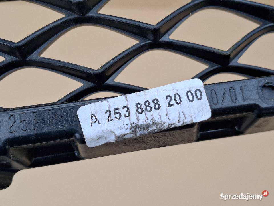 MERCEDES GLC W253 X253 CHROM GRILLA ATRAPY GÓRNY Bieleń