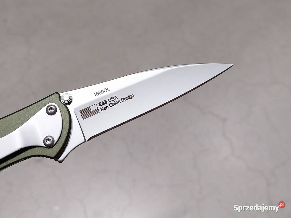 Nóż składany Kershaw Leek 1660OL 522028 Przecena śląskie