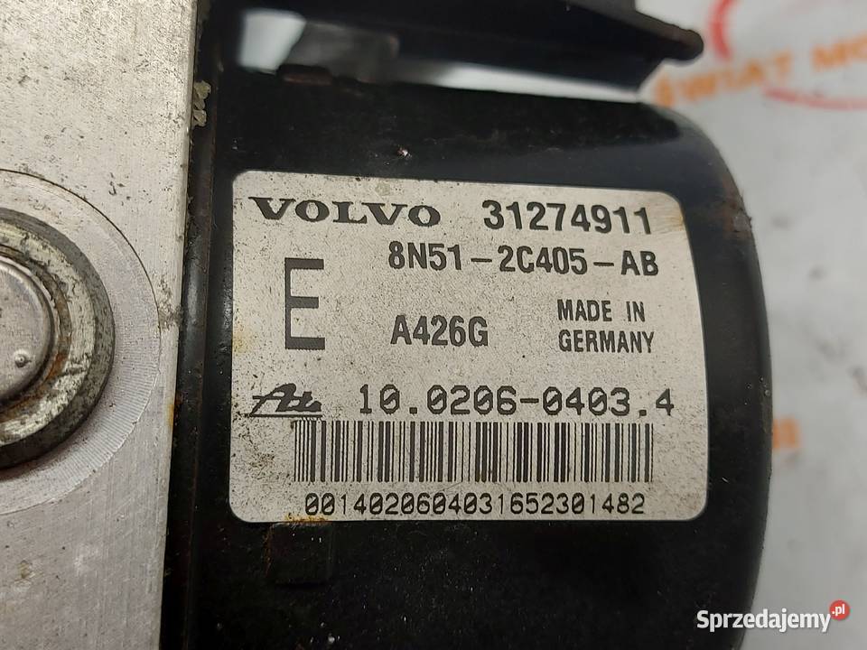 VOLVO C30 12r pompa ABS 31274911 osobowe świętokrzyskie Kielce sprzedam