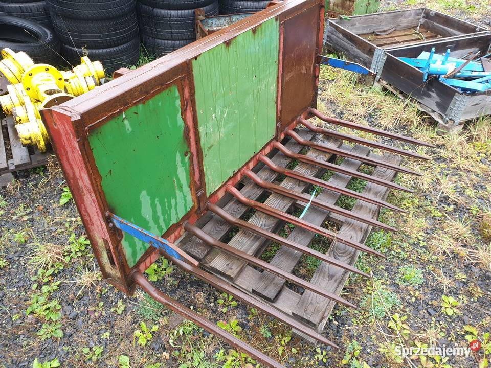 Widły do obornika balotów 160 szpice Euro ramka lubuskie Śliwnik