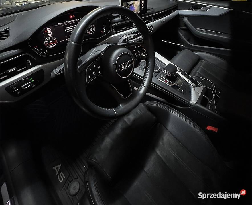 Sprzedam Audi a5 2018 tfsi 20 czarny Bydgoszcz sprzedam