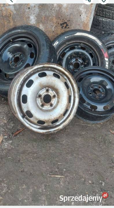 Sprzedam felgi stalowe 15 5x100 komplet x4 sprzedam