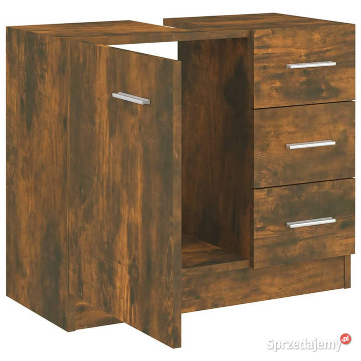 Szafka pod umywalkę przydymiony dąb 63x30x54 Warszawa sprzedam