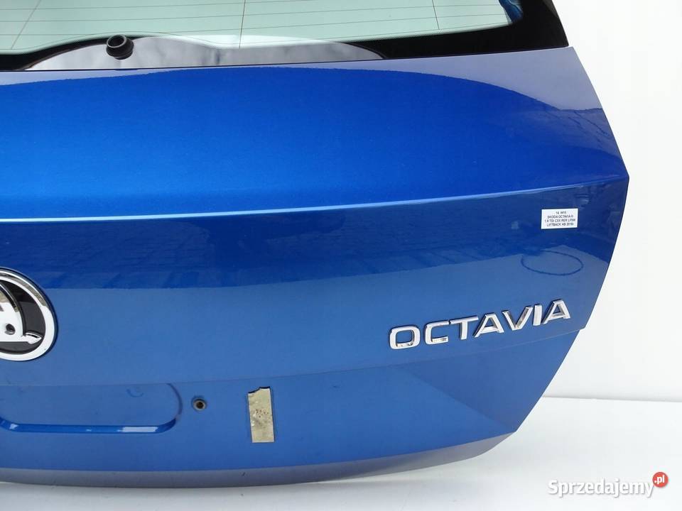 KLAPA TYŁ TYLNA BAGAŻNIKA Z SZYBĄ LF5W SKODA małopolskie sprzedam