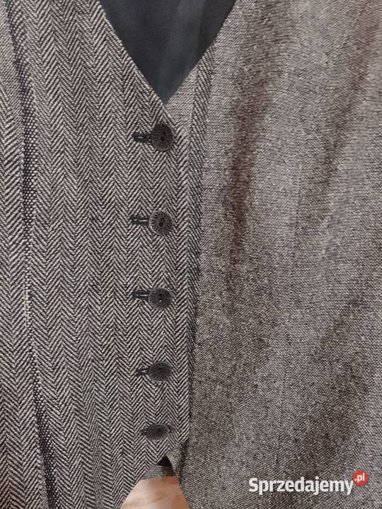 40L Wallis Wełniana kamizelka garniturowa z Kraków