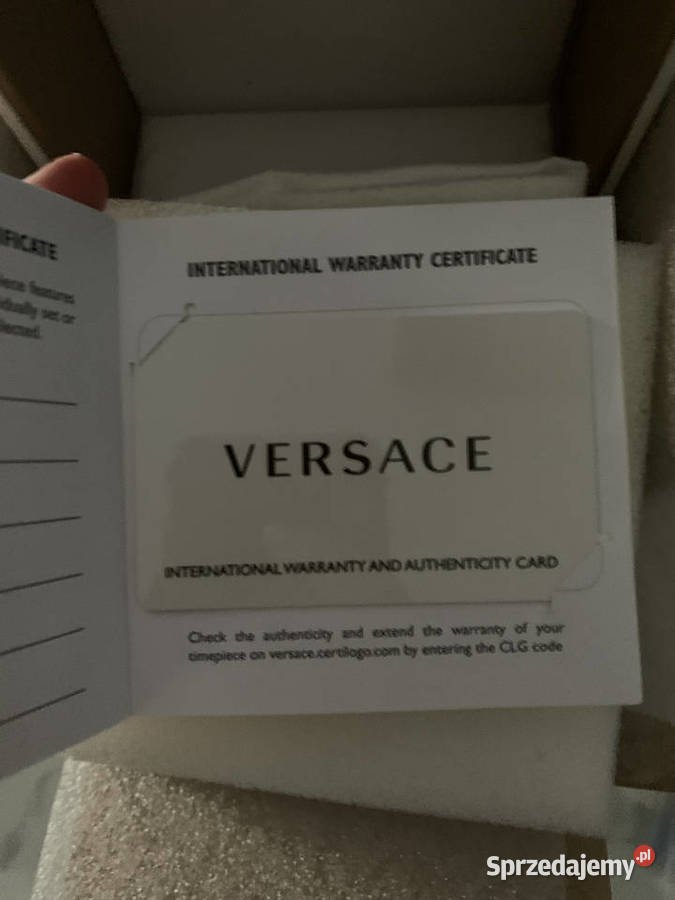Nowy zegarek Vanity Versace Lewin Brzeski