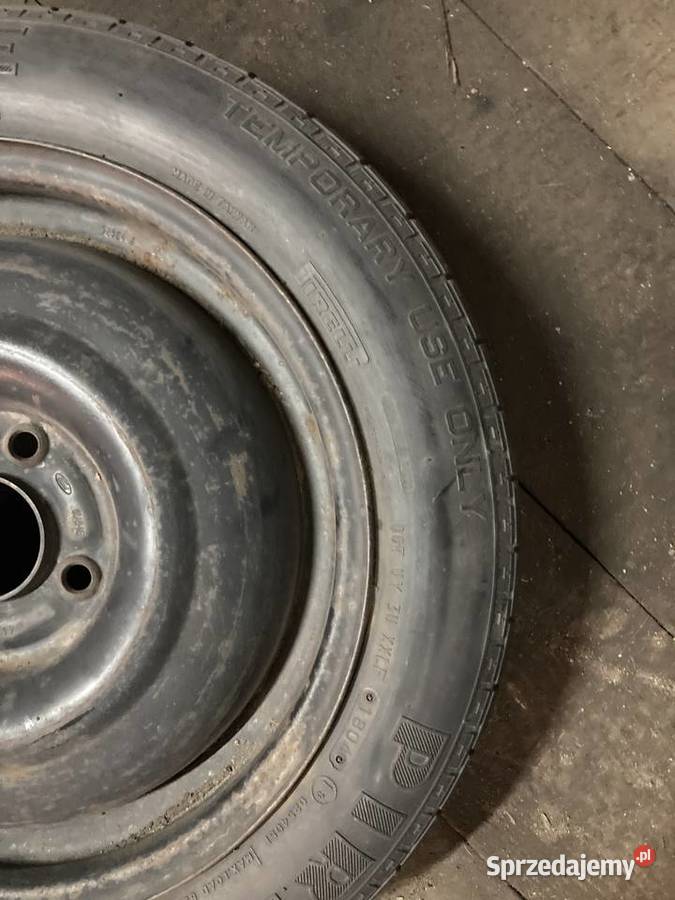 Ford fiesta fiusion ka koło zapasowe dojazdowe Kłodawa