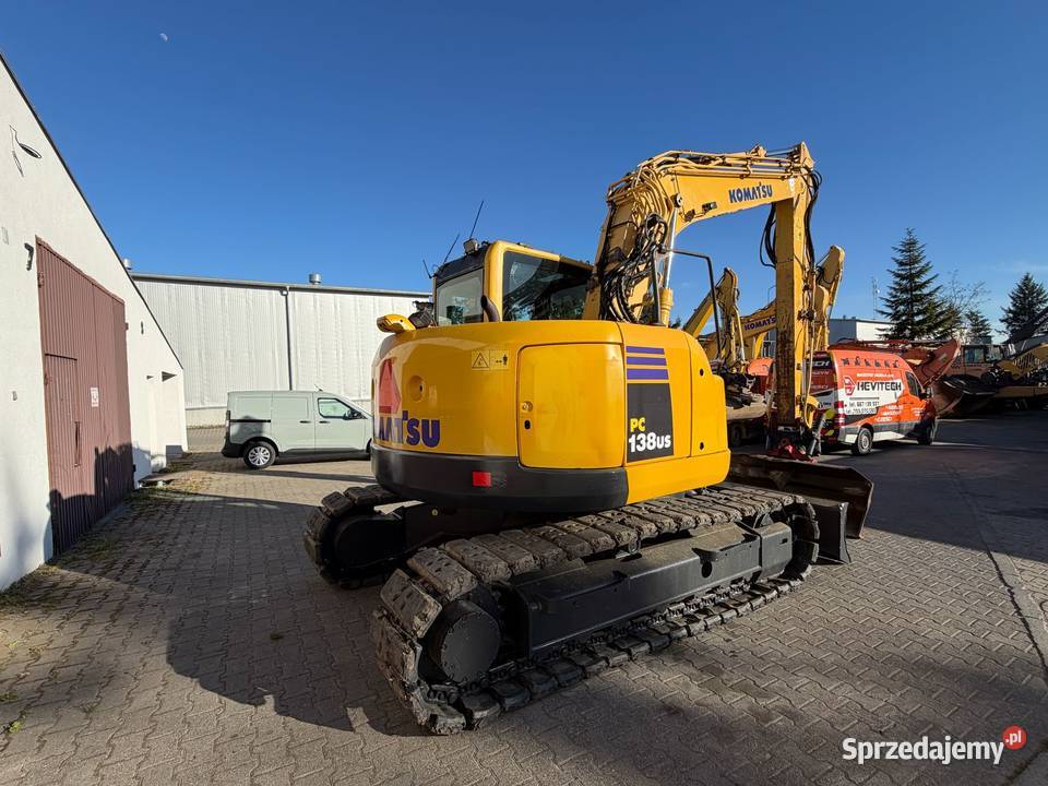 Wynajem Koparka gąsienicowa 14 ton Komatsu Poznań