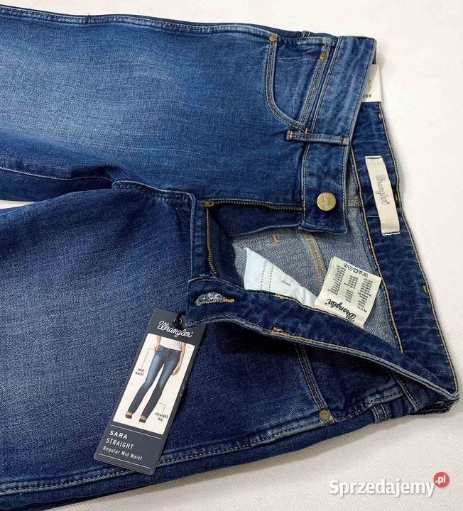 Spodnie damskie Wrangler Sara Meadow Blue W29 Pisz