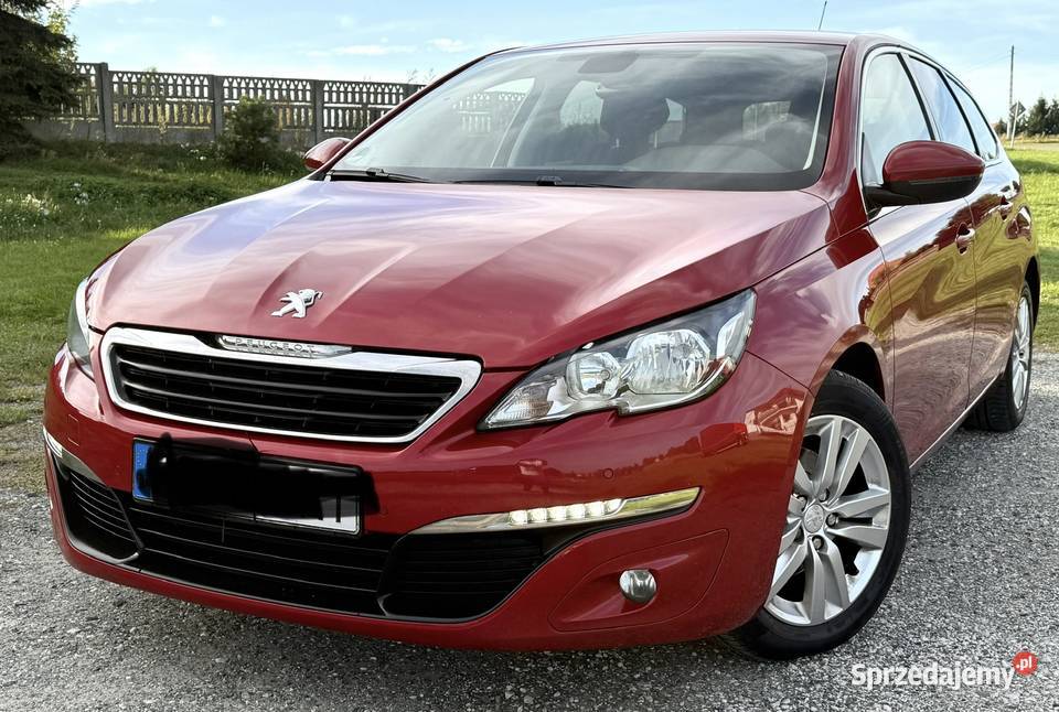 Peugeot 308 Sw 16 HDI Ładny elektryczne lusterka Słupca