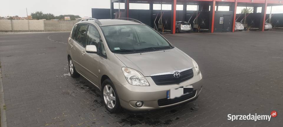 Toyota Corolla Verso 16 lpg 2003r Corolla Verso Samochody osobowe Stok Lacki